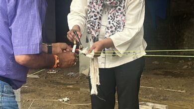 अवैध निर्माण पर mdda की कार्यवाही, किए गए सील